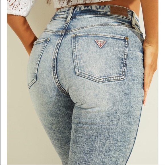 Guess Kick Flare acid wash jeans 30 - Picture 2 of 12